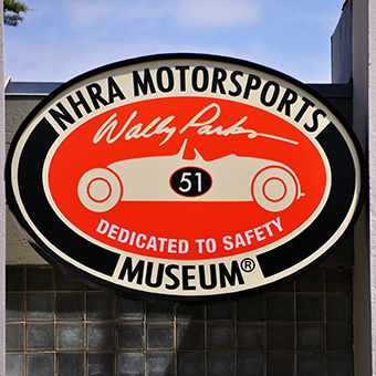 NHRA museum logo 