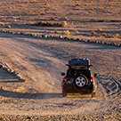 Car off roading