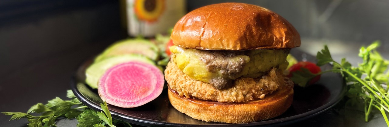 Modern Shaman's No-Clucks-Given Burger