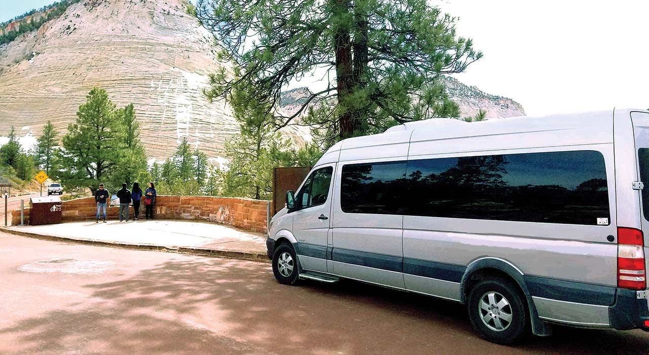 Small group travel in Mercedes Sprinter vans