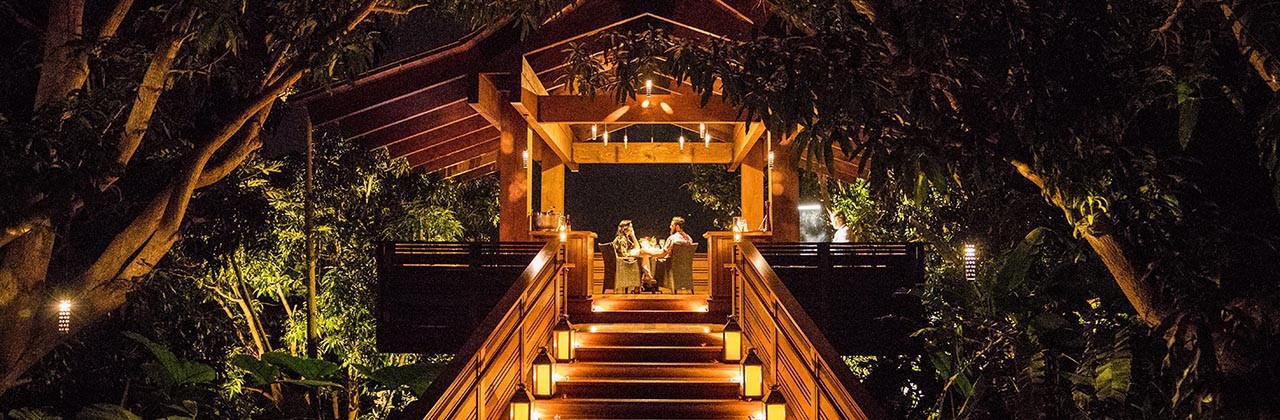 The Treehouse at Hotel Wailea.