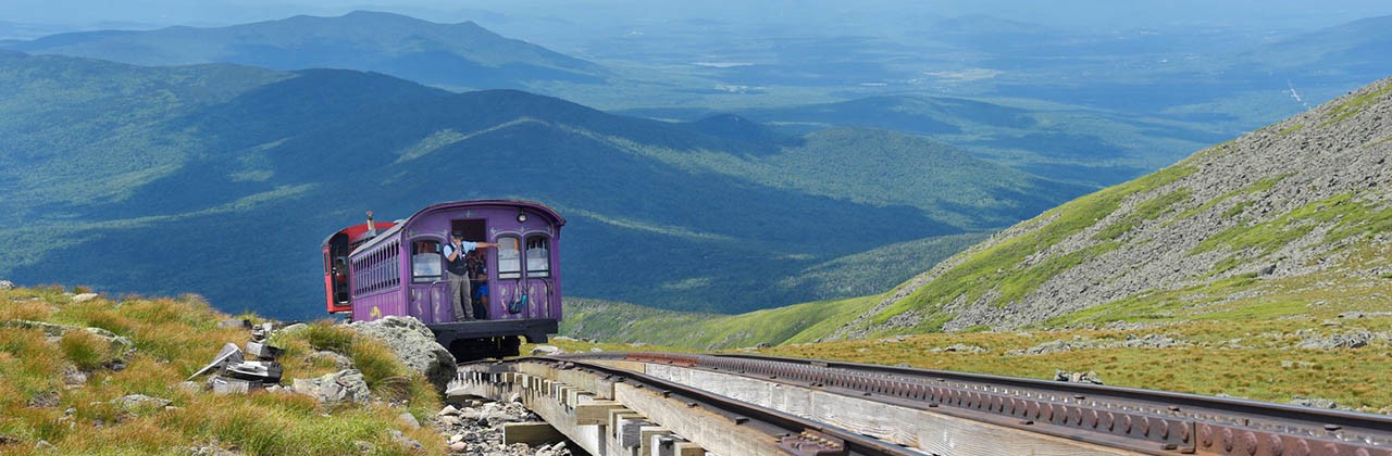 Mount Washington Cog Railway, Mount Washington, NH.