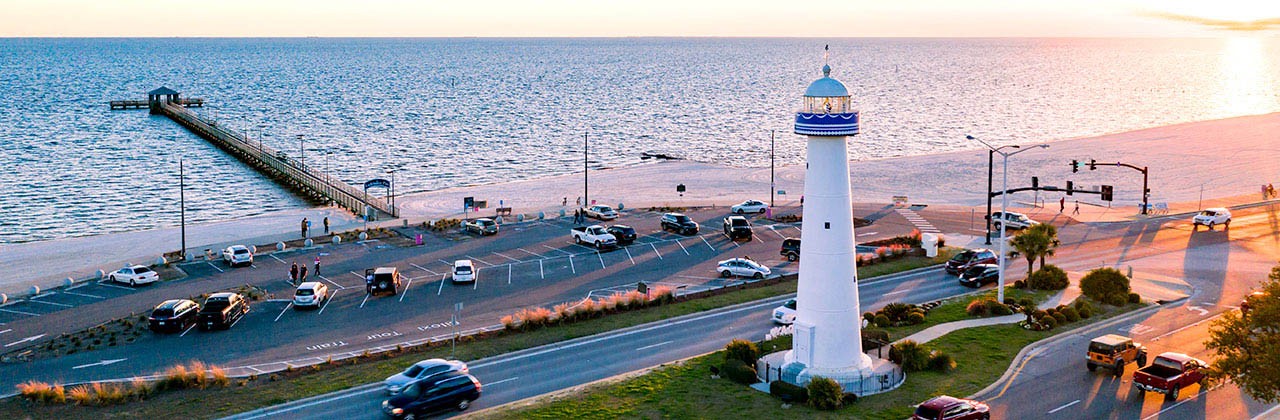 The Biloxi Lighthouse became a symbol of the city’s resolve after Hurricane Katrina.  | Photo courtesy Coastal Mississippi