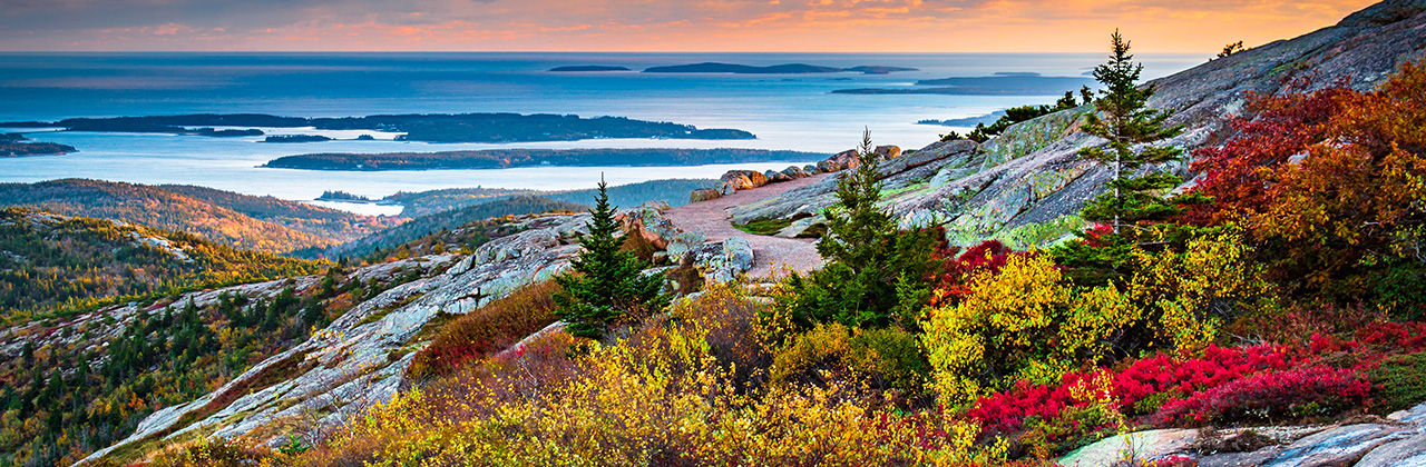 Acadia National Park in autumn