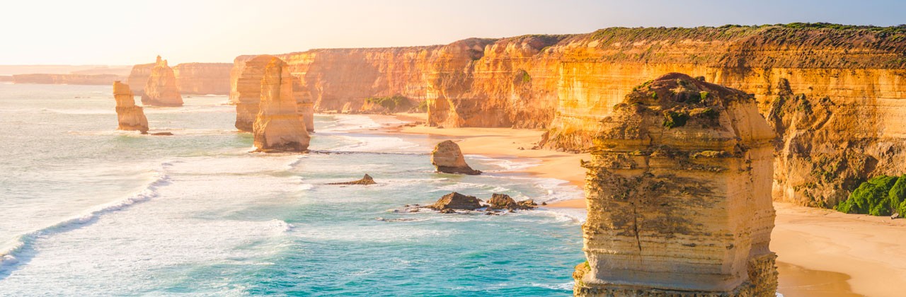 Twelve Apostles off Port Campbell in Victoria, Australia