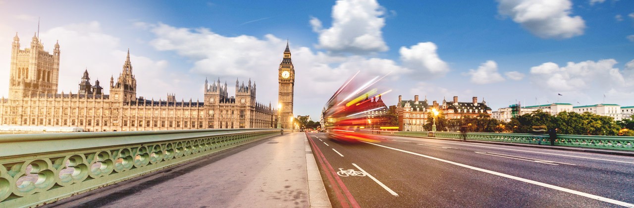 Westminster and Big Ben in London