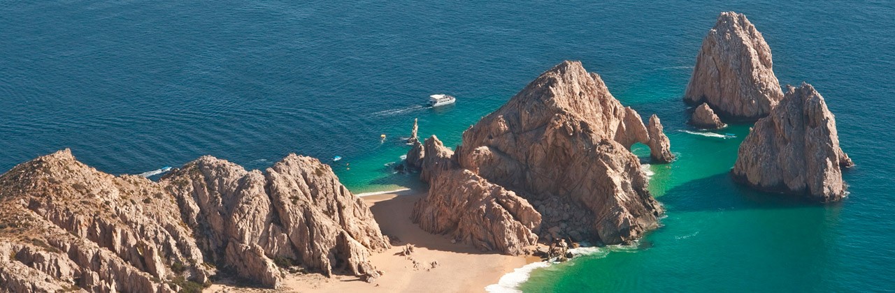 Aerial view of Los Cabos