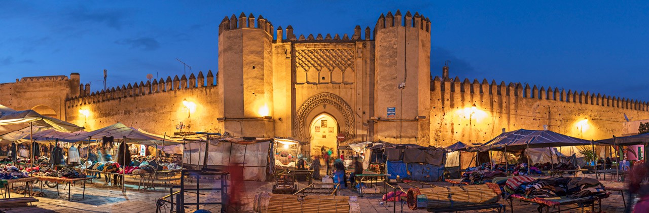 The medina in Fes