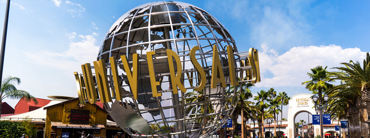 Universal Studios Hollywood globe Universal Studios Hollywood globe