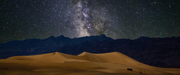 Death Valley night sky Death Valley night sky