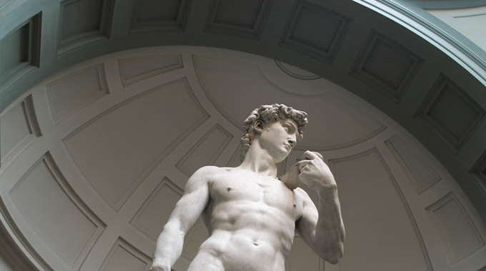 Michelangelo's David in Florence