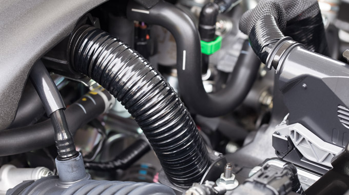 Vehicle engine hoses