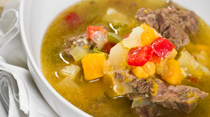 A bowl of sancocho