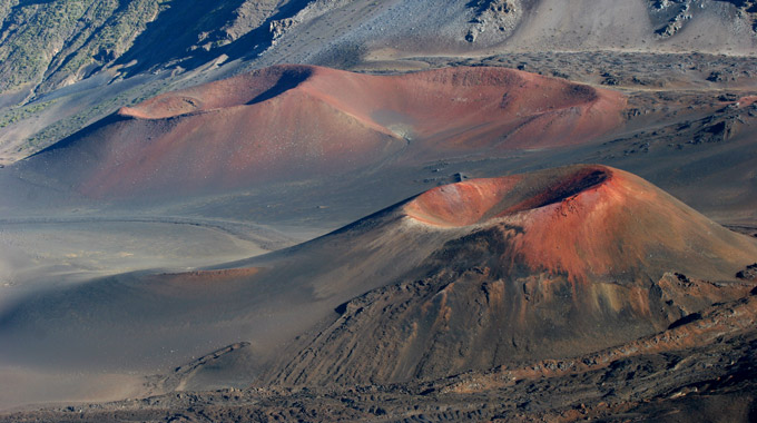 Craters in Haleakala National Park