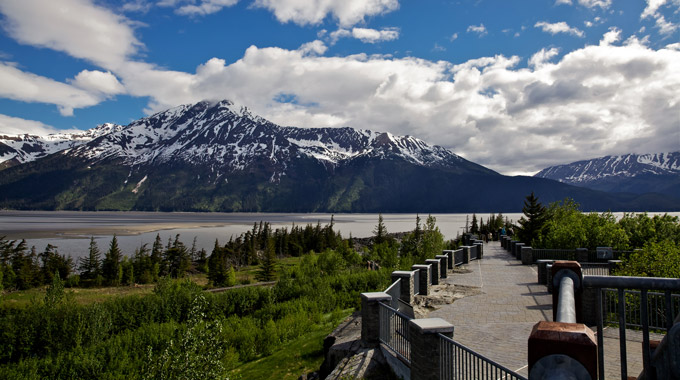 Mountain view in Alaska