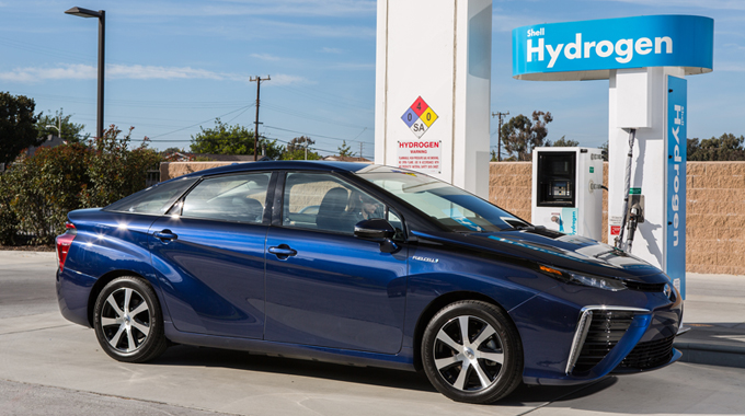 Toyota Mirai fuel cell vehicle