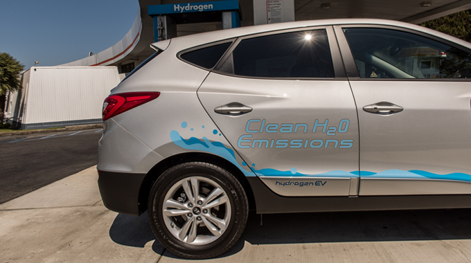 Hyundai Tucson fuel cell vehicle