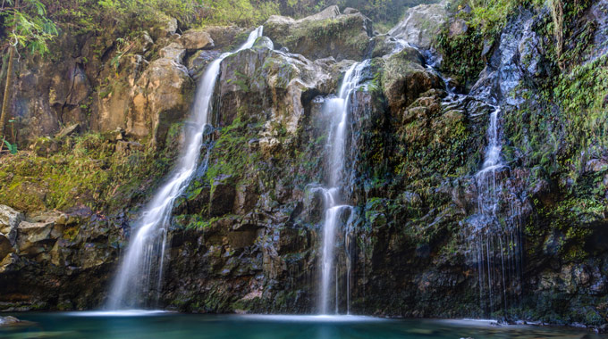 Waikuni Falls in Maui