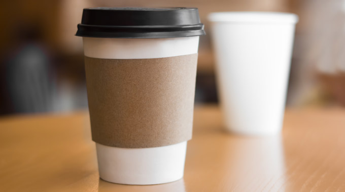 Paper coffee cups