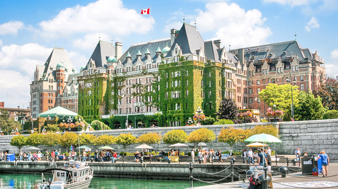 Inner Harbour in Victoria, British Columbia