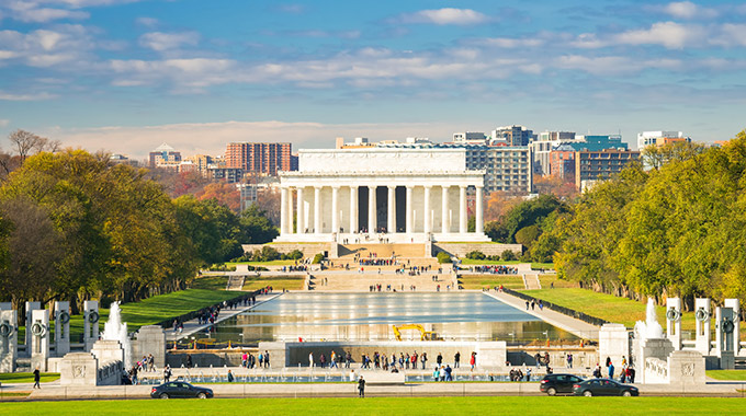The Lincoln Memorial in Washington, D.C.