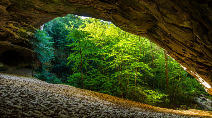 The Sand Cave at Cumberland Gap National Historical Park
