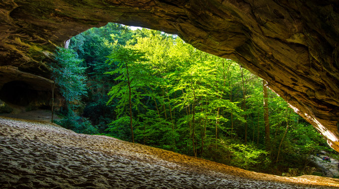The Sand Cave at Cumberland Gap National Historical Park