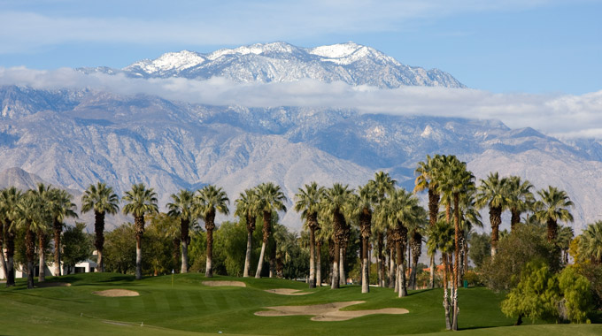 Palm Springs golf course