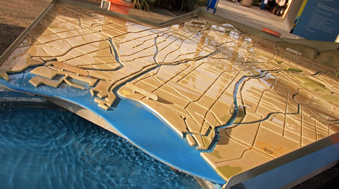 Our Water Future exhibit at the Aquarium of the Pacific