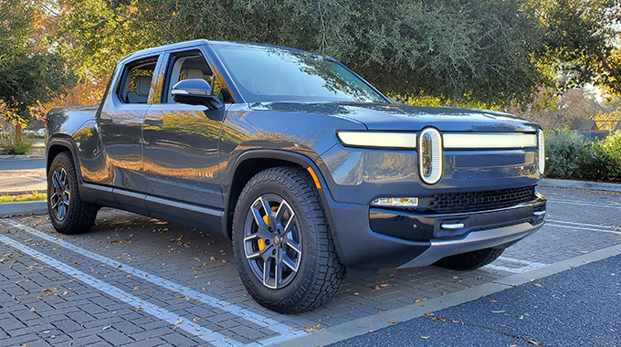 Rivian R1T Adventure pickup truck