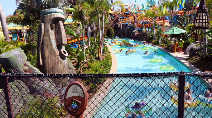 Volcano Bay's Kopiko Wai lazy river ride