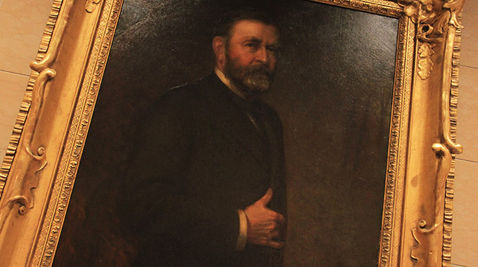 A portrait of Ulysses S. Grant