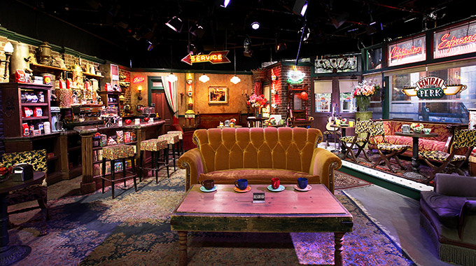 The set of the TV show Friends on the Warner Bros. Studio Tour Hollywood