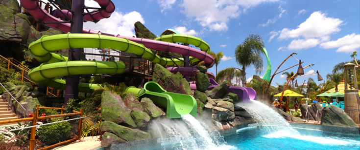 Universal Orlando Volcano Bay water slides Universal Orlando Volcano Bay water slides