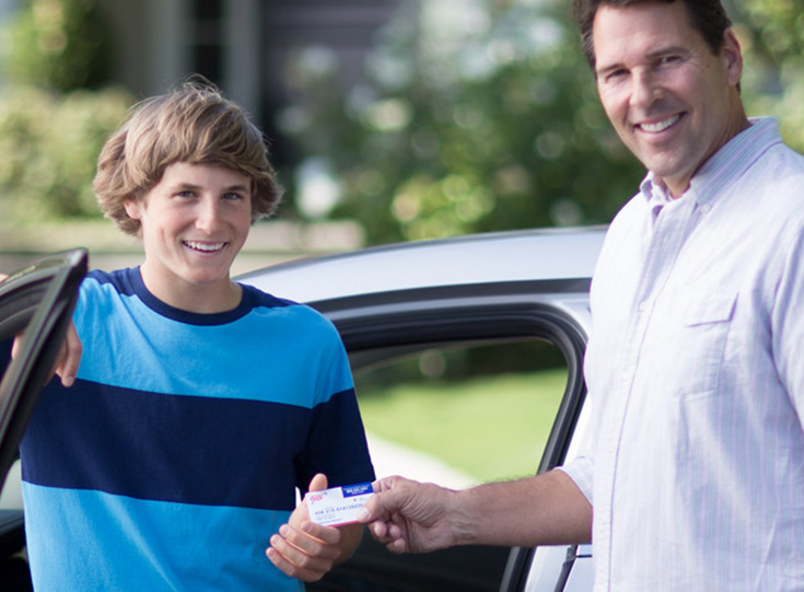 Parent with teen driver Parent with teen driver