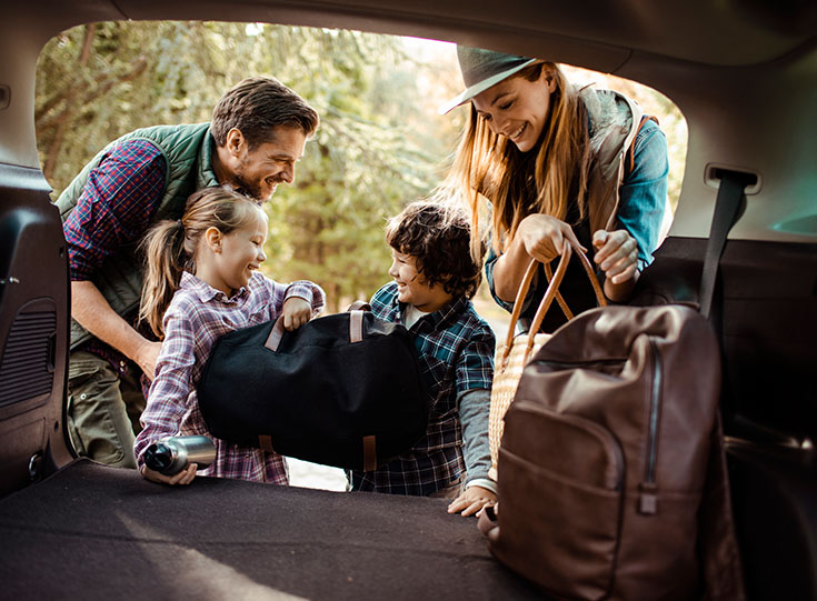 Family going on a road trip Family going on a road trip