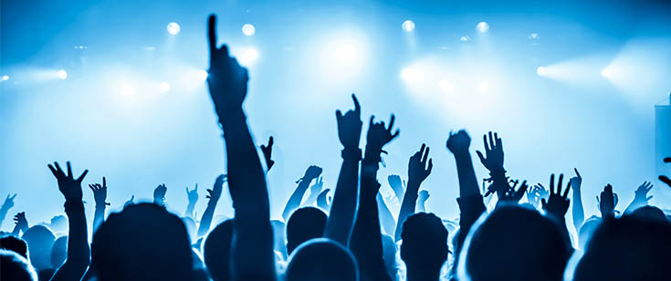 Concert at night Concert at night