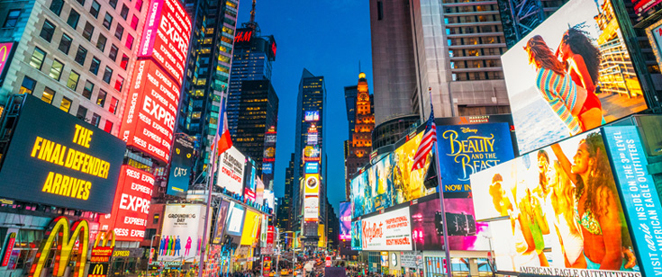 Broadway in New York City Broadway in New York City