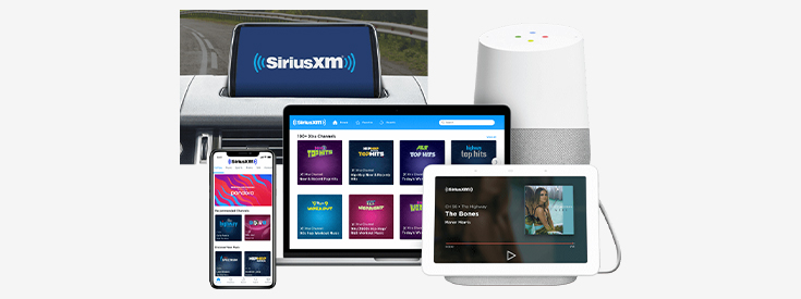 SiriusXM on electronic devices SiriusXM on electronic devices