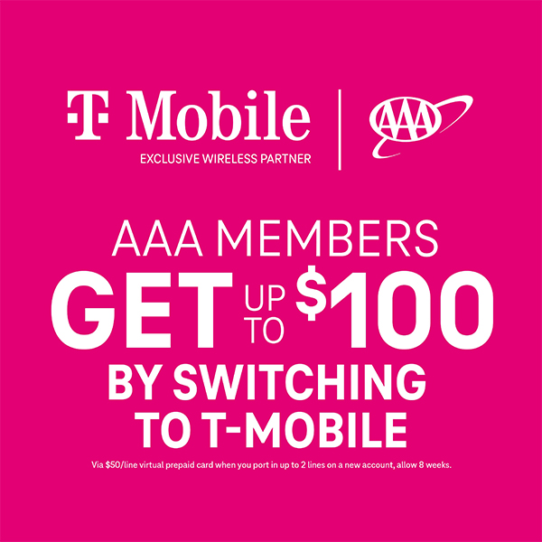 Get a Rebate When Switching to TMobile AAA