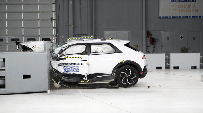 Car crash testing.