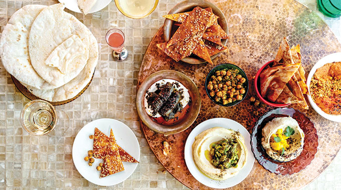 Middle Eastern mezze | Photo by Kristin Teig