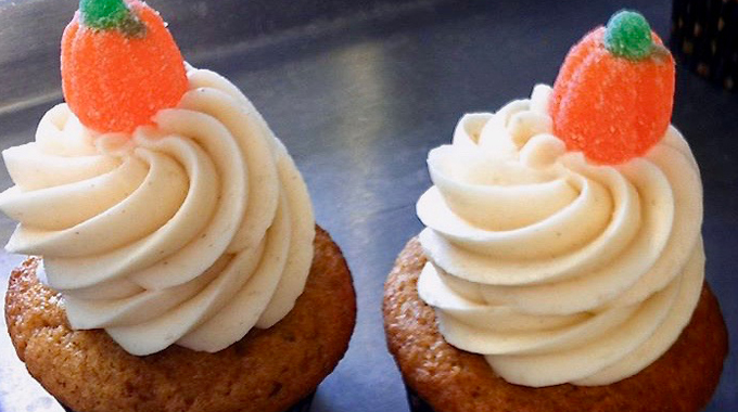 Pumpkin cupcakes