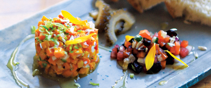Carrot tartare. Carrot tartare.