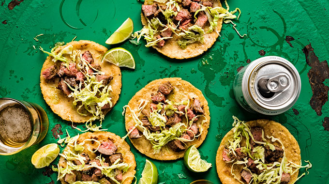 Danny Trejo's carne asada tacos