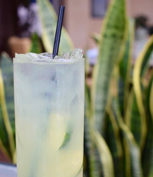 Green Dream mocktail from The Resort at Pelican Hill