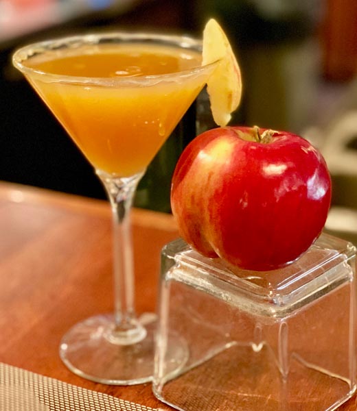 Apple Pie Punch mocktail from The Inn at Thorn Hill and Spa
