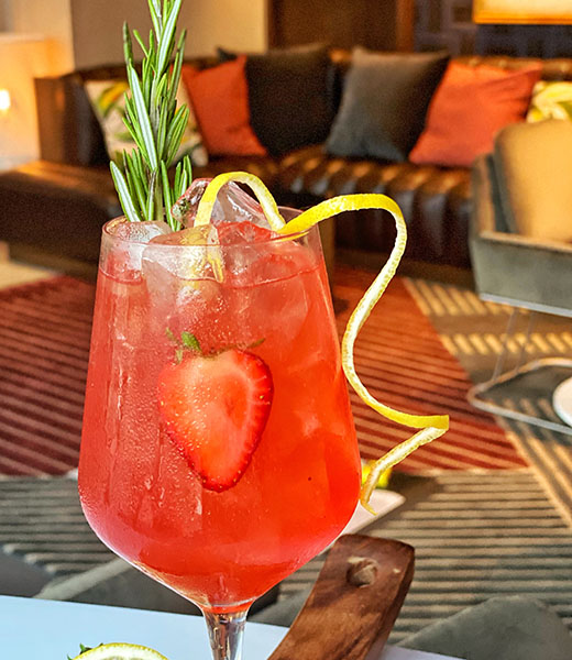 Sip on a refreshing beverage and enjoy the view from rooftop bar Baker & Able. | Photo courtesy 106 Jefferson