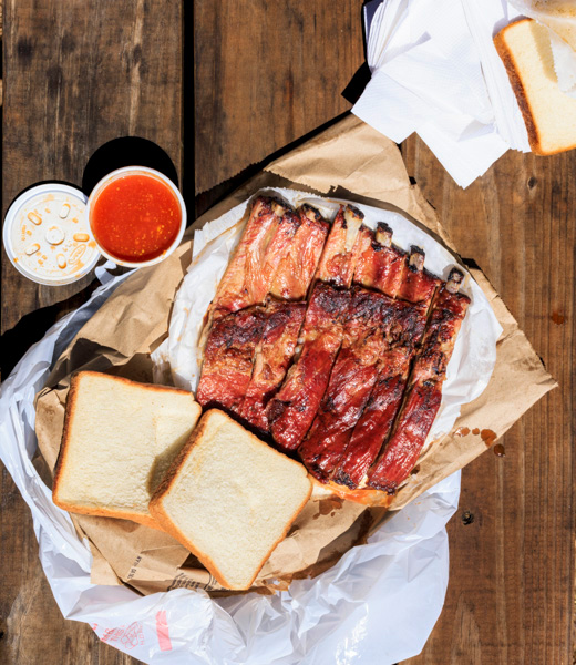 Diners find classic 'que and classic prices at the legendary Archibald's and Woodrow's BBQ in Tuscaloosa and Northport. | Photo by Art Meripol