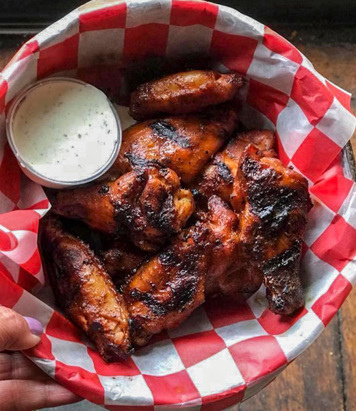 17th Street Barbecue Smoked Chicken Wings